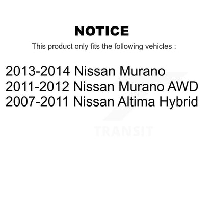 [Avant] Kit d'extrémité de biellette de direction pour Nissan Altima Murano KTR-103840