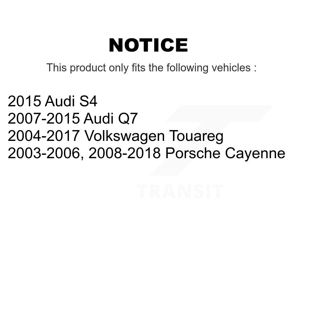 [Avant] Kit d'extrémité de biellette de direction pour Porsche Cayenne Audi Q7 Volkswagen Touareg S4 KTR-103850