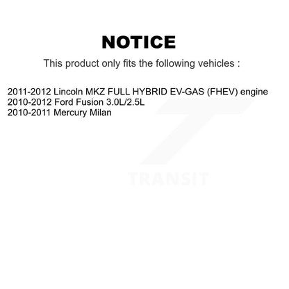 [Avant] Kit d'extrémité de biellette de direction pour Ford Fusion Lincoln MKZ Mercury Milan KTR-103856