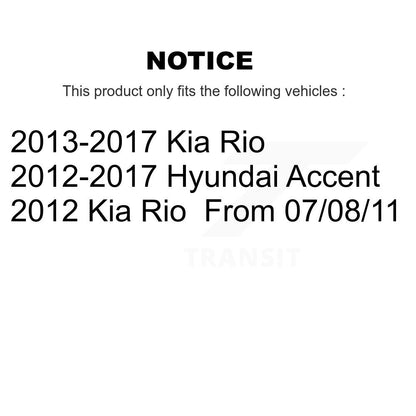 [Avant] Kit d'extrémité de biellette de direction pour Hyundai Accent Kia Rio KTR-103884