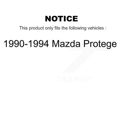 [Avant + Arrière] Kit de biellette de barre stabilisatrice de suspension pour 1990-1994 Mazda Protege KTR-103931