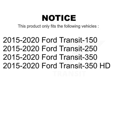 [Inférieur avant] Kit de Rotule de suspension pour 2015-2020 Ford Transit-250 Transit-350 Transit-150 HD KTR-103975