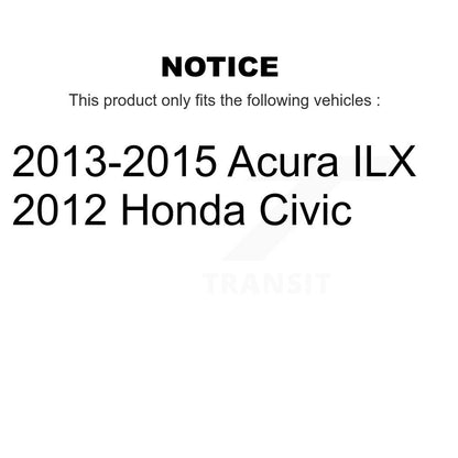 [Avant] Kit d'ensemble de bras de suspension et joint à rotule pour Honda Civic Acura ILX KTR-104095