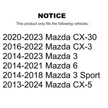 [Avant Inférieur] Rotule de suspension pour Mazda CX-5 3 CX-3 CX-30 Sport 6 KTR-104101