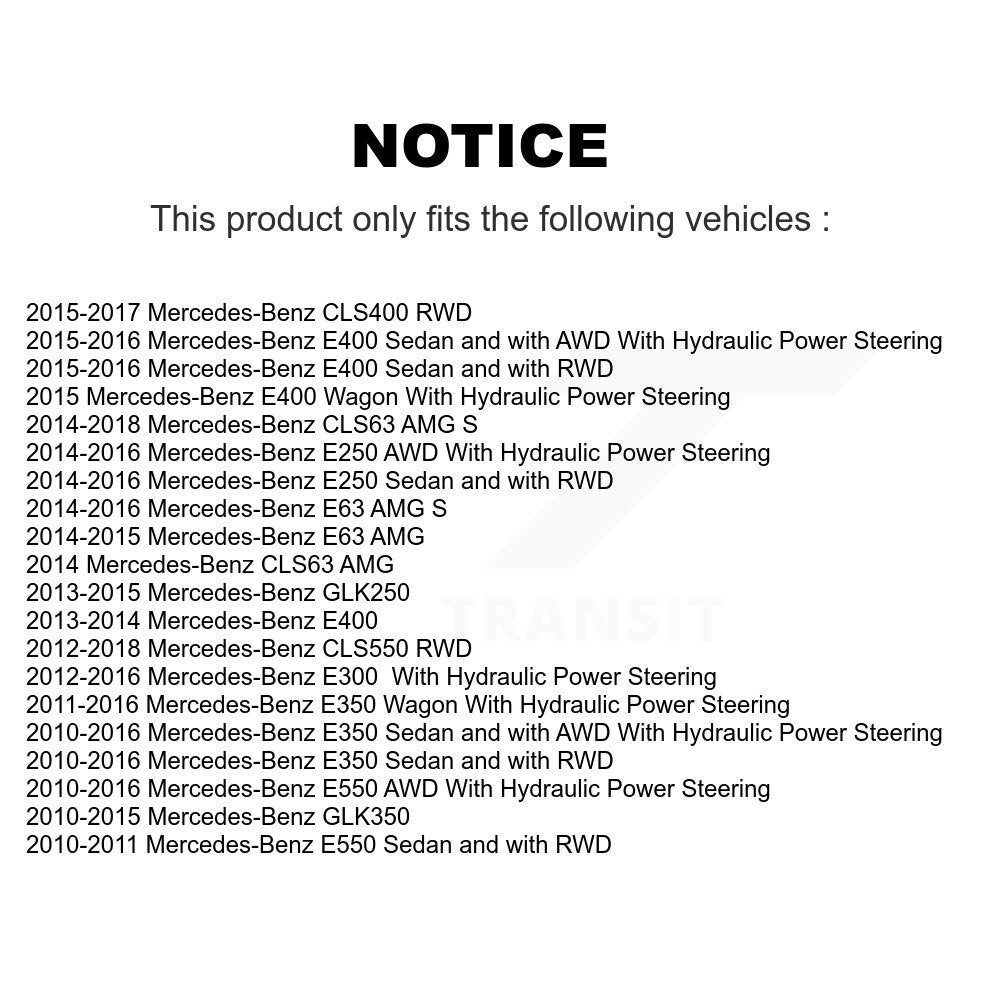 [Avant Extérieur] Extrémité de biellette de direction pour Mercedes-Benz GLK350 GLK250 E350 E550 E400 E250 CLS550 S KTR-104206