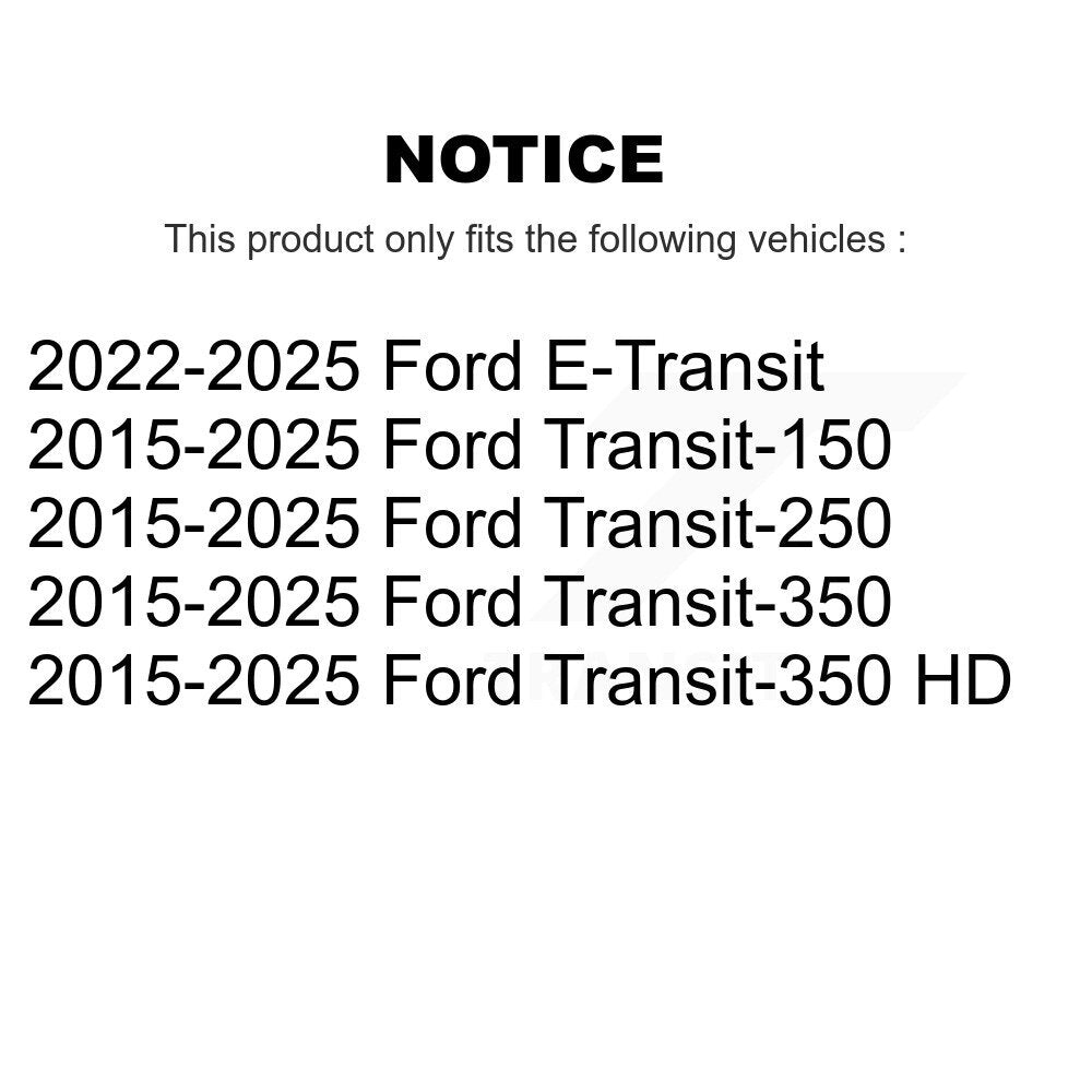 [Avant] Kit de biellette de barre stabilisatrice de suspension pour Ford Transit-250 Transit-150 Transit-350 HD E-Transit KTR-104239