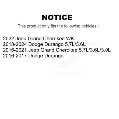 [Avant] Kit de biellette de barre stabilisatrice de suspension pour Jeep Grand Cherokee Dodge Durango WK KTR-104247