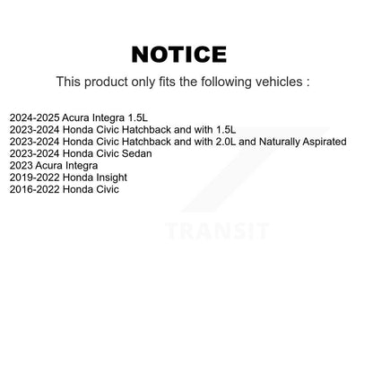 [Arrière] Kit de biellette de barre stabilisatrice de suspension pour Honda Civic Acura Integra Insight KTR-104291