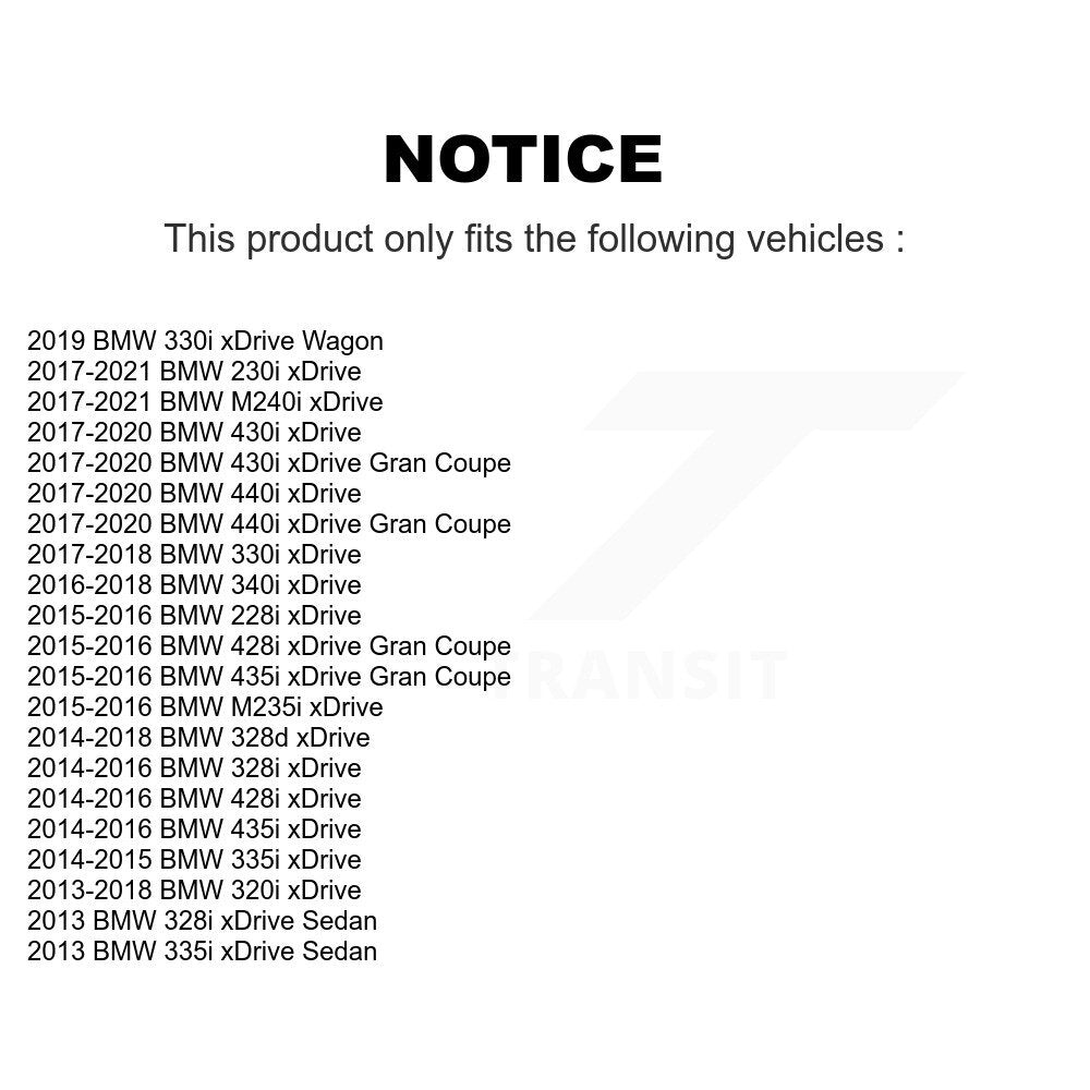 [Avant] Ensemble de bras de suspension et joint à rotule pour BMW 328i xDrive 330i 320i 335i 428i KTR-104313