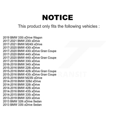 [Avant] Ensemble de bras de suspension et joint à rotule pour BMW 328i xDrive 330i 320i 335i 428i KTR-104313