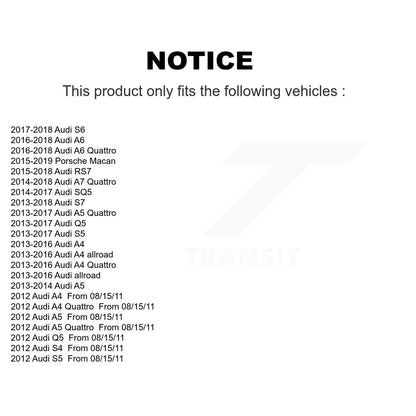[Avant] Bras de suspension pour Audi Q5 Porsche Macan A4 Quattro A5 S5 KTR-104333