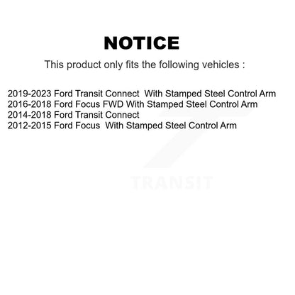 [Avant Inférieur] Rotule de suspension pour Ford Focus Transit Connect KTR-104379