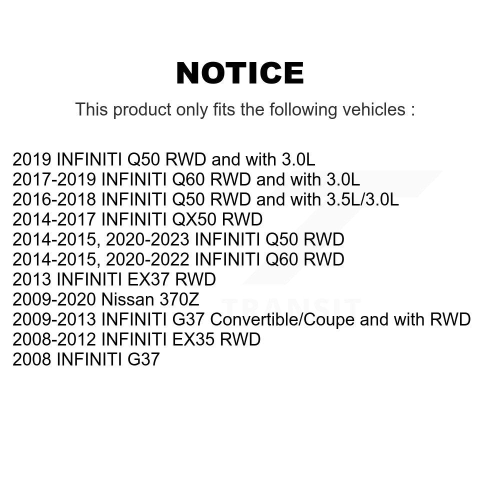[Avant] Ensemble de bras de suspension et joint à rotule pour INFINITI Q50 G37 QX50 EX35 Nissan KTR-104409