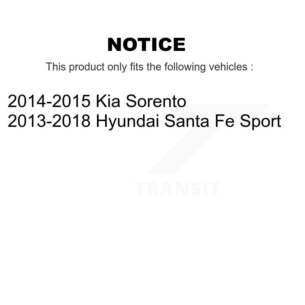 [Avant] Ensemble de bras de suspension et joint à rotule pour Hyundai Santa Fe Sport Kia KTR-104474