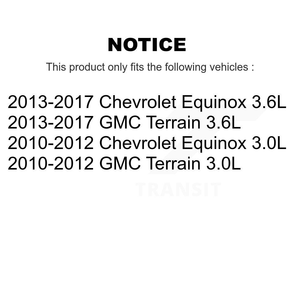[Avant] Ensemble de bras de suspension et joint à rotule pour Chevrolet Equinox GMC Terrain KTR-104478