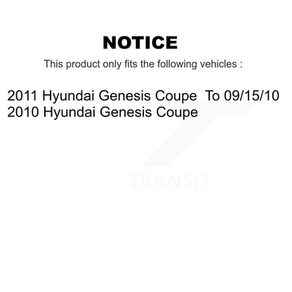 [Avant] Ensemble de bras de suspension et joint à rotule pour Hyundai Genesis Coupe KTR-104485