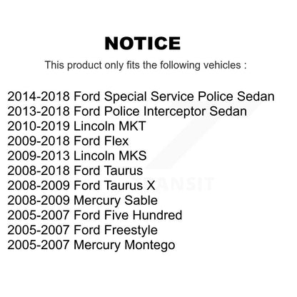[Avant Inférieur Avant] Bague de bras de suspension pour Ford Taurus Flex Lincoln Five KTR-104499