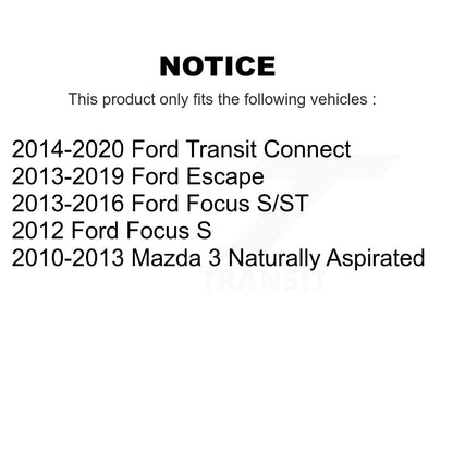 [Avant Inférieur Arrière] Bague de bras de suspension pour Ford Escape Mazda 3 Focus Transit KTR-104507