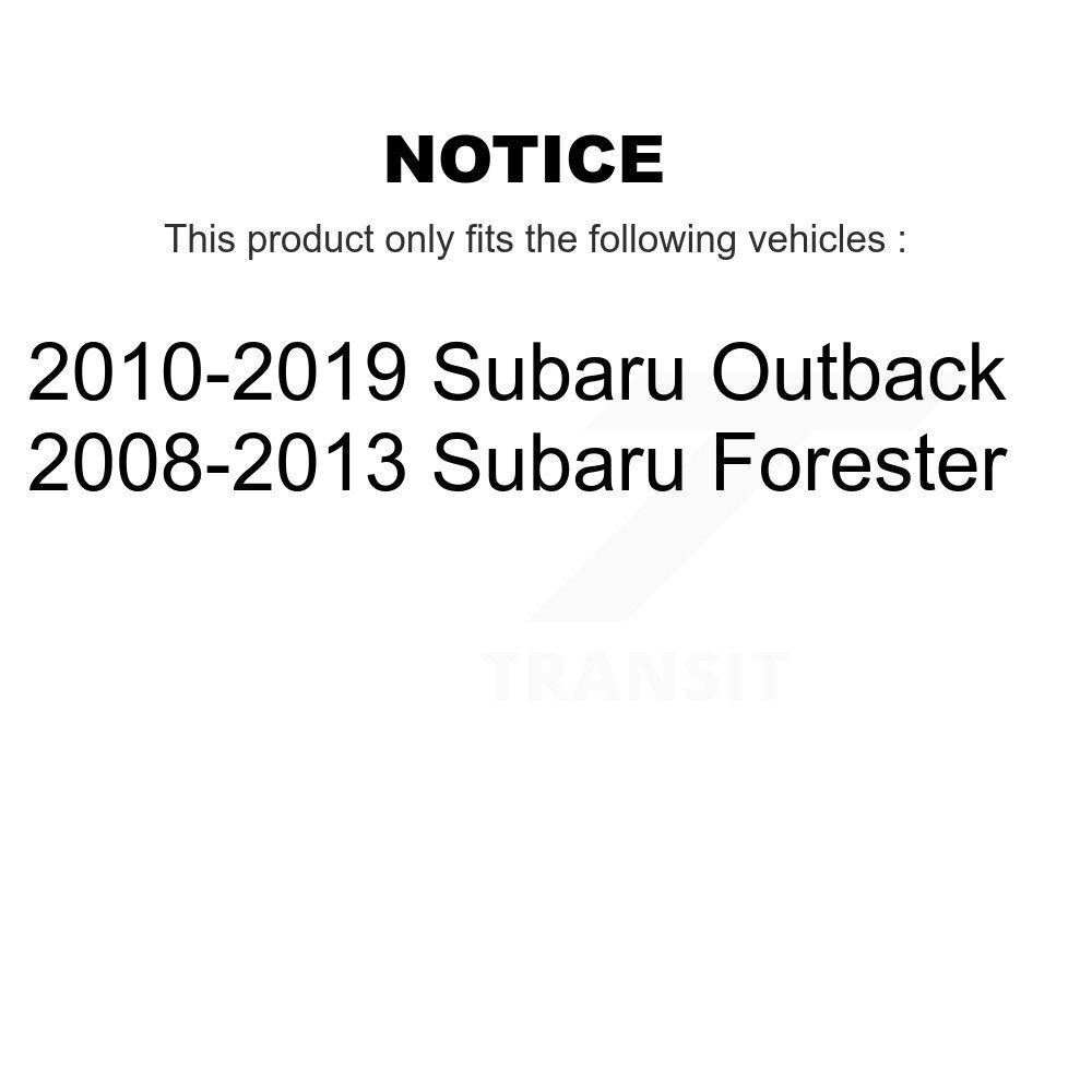 [Arrière Supérieur] Ensemble de bras de suspension et joint à rotule pour Subaru Outback Forester KTR-104541