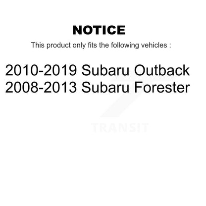 [Arrière Supérieur] Ensemble de bras de suspension et joint à rotule pour Subaru Outback Forester KTR-104541