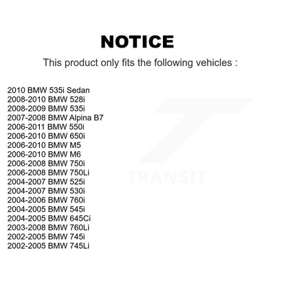 [Avant Extérieur] Extrémité de biellette de direction pour BMW 530i 650i 525i 645Ci 550i 528i 750i M5 M6 545i 750Li KTR-104644