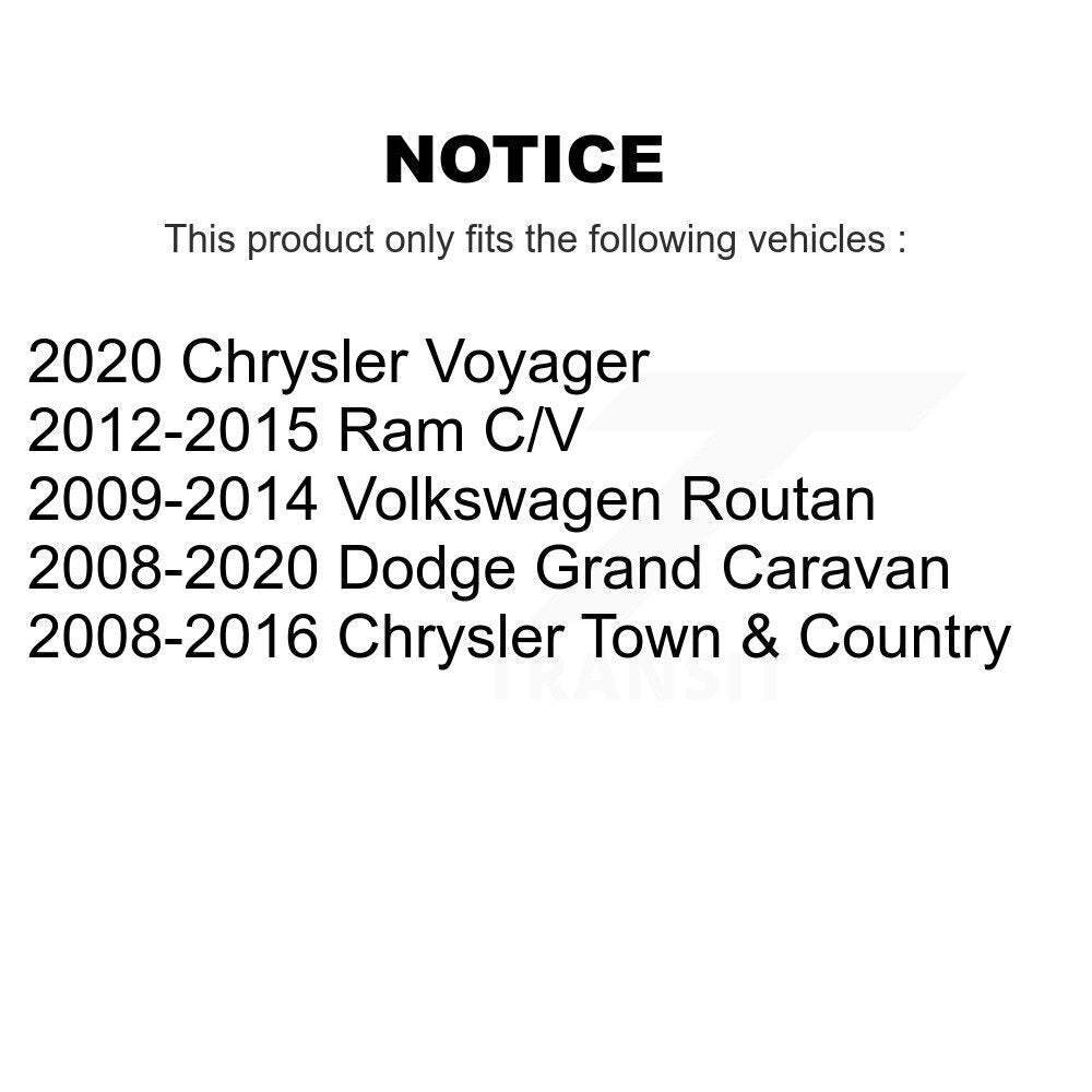 [Avant Extérieur] Extrémité de biellette de direction pour Dodge Grand Caravan Chrysler Town & Country Ram C/V KTR-104660