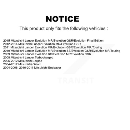 [Avant Extérieur] Extrémité de biellette de direction pour Mitsubishi Lancer Eclipse Endeavor Galant KTR-104671