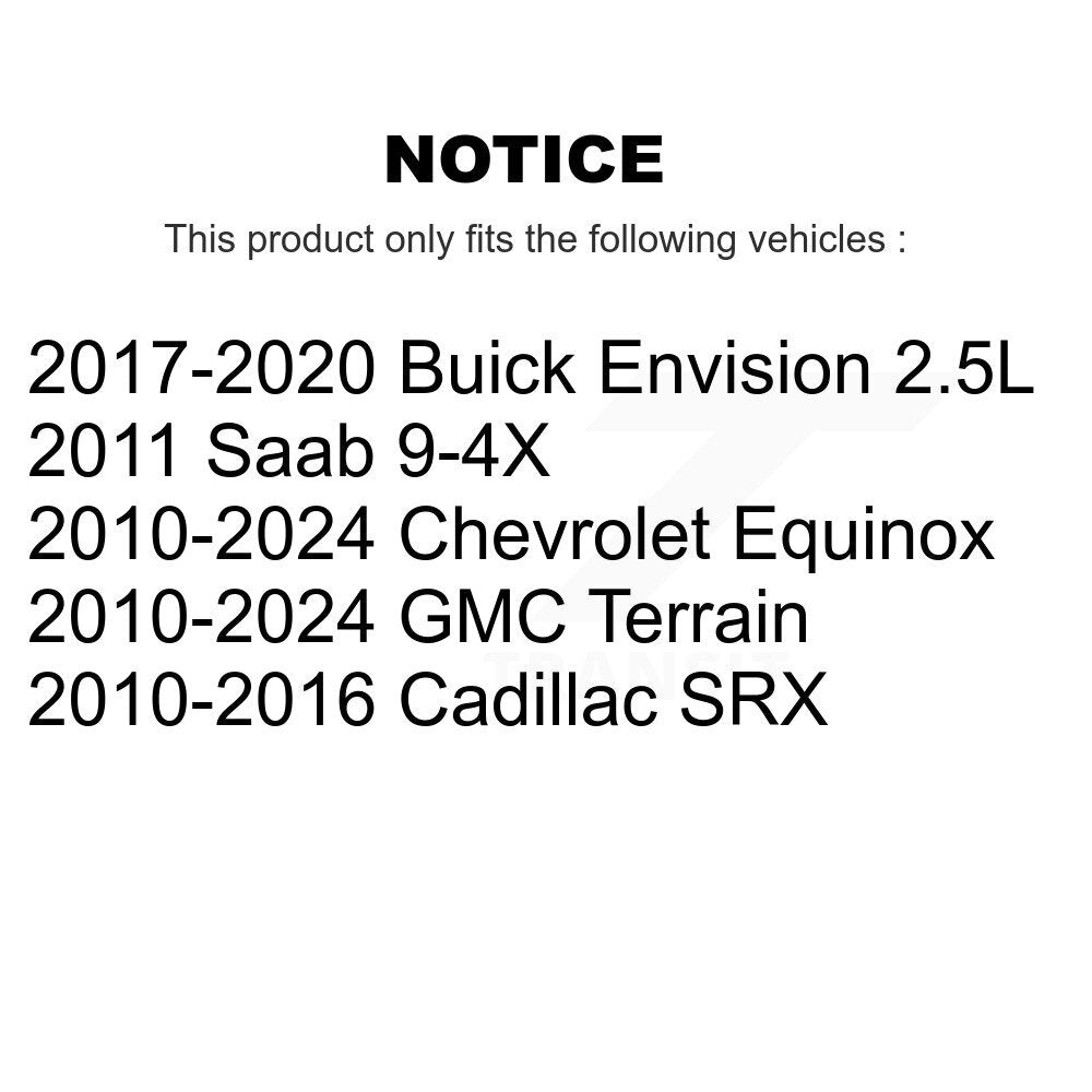 [Avant Extérieur] Extrémité de biellette de direction pour Chevrolet Equinox GMC Terrain Cadillac SRX Buick Saab KTR-104678