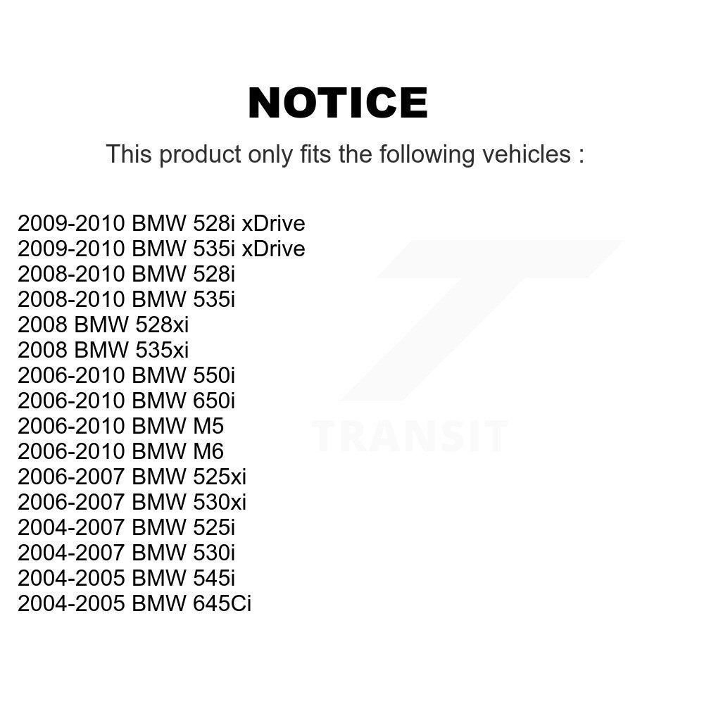 [Avant Intérieur] Extrémité de biellette de direction pour BMW 530i 530xi 650i 528i xDrive 525i 535i 645Ci 535xi M5 KTR-104736
