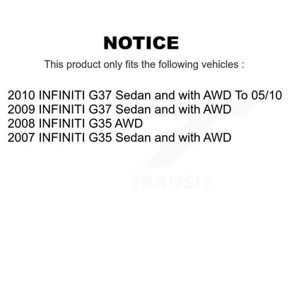 [Avant Intérieur] Extrémité de biellette de direction pour INFINITI G37 G35 KTR-104746