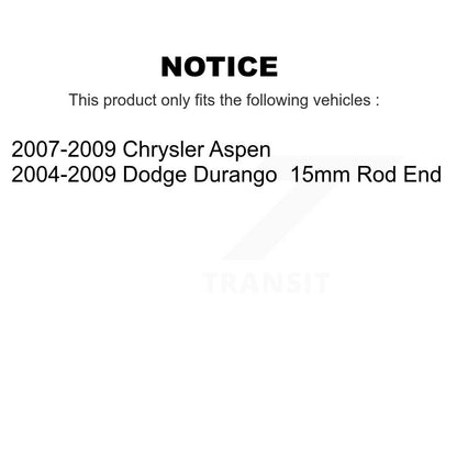 [Avant Intérieur] Extrémité de biellette de direction pour Dodge Durango Chrysler Aspen KTR-104748