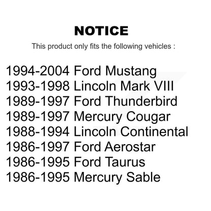 [Avant Intérieur] Extrémité de biellette de direction pour Ford Mustang Thunderbird Aerostar Mercury Taurus Lincoln KTR-104757