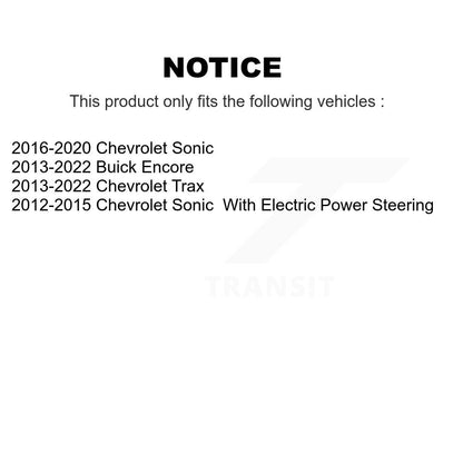 [Avant Intérieur] Extrémité de biellette de direction pour Chevrolet Buick Encore Trax Sonic KTR-104772
