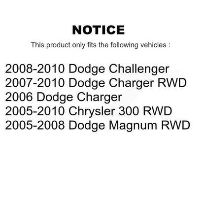 [Avant Intérieur] Extrémité de biellette de direction pour Dodge Chrysler 300 Charger Challenger Magnum KTR-104785