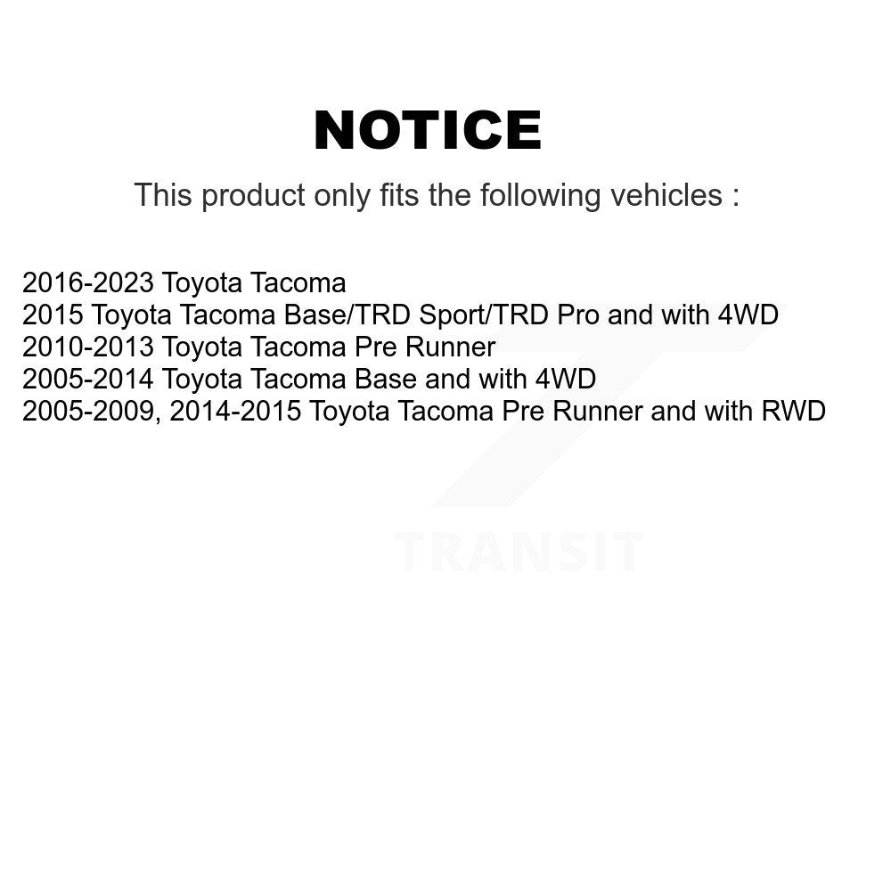 [Avant Intérieur] Extrémité de biellette de direction pour Toyota Tacoma KTR-104787