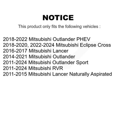 [Avant Intérieur] Extrémité de biellette de direction pour Mitsubishi RVR Outlander Lancer Eclipse Cross PHEV Sport KTR-104794