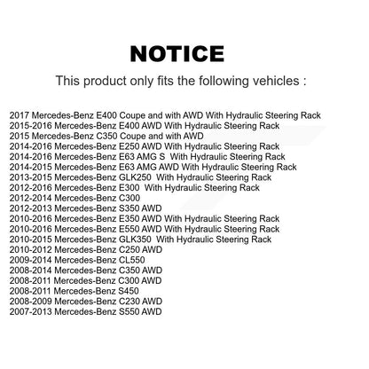 [Avant Intérieur] Extrémité de biellette de direction pour Mercedes-Benz C300 GLK350 GLK250 E350 C350 C250 E400 E63 KTR-104803