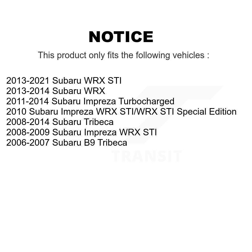 [Avant Intérieur] Extrémité de biellette de direction pour Subaru Impreza WRX STI Tribeca B9 KTR-104809