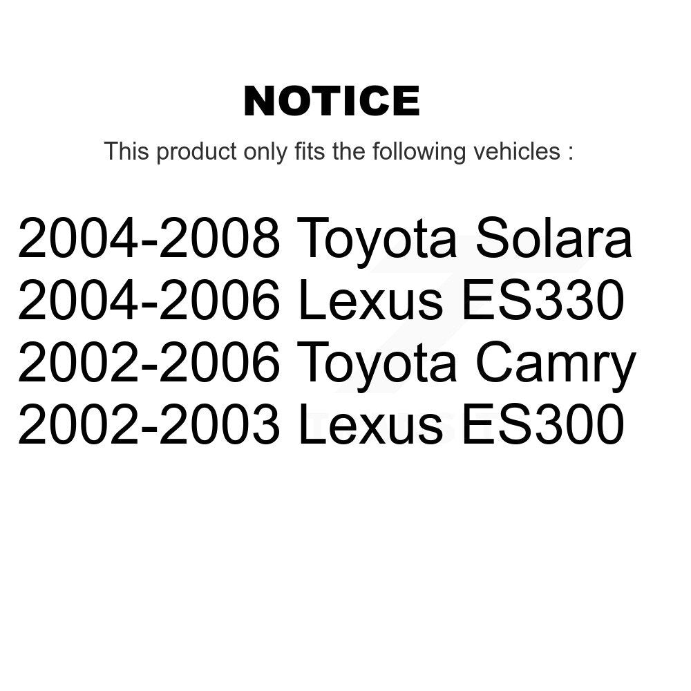[Avant Intérieur] Extrémité de biellette de direction pour Toyota Camry Lexus Solara ES330 ES300 KTR-104836