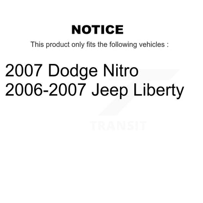 [Avant Intérieur] Extrémité de biellette de direction pour Jeep Liberty Dodge Nitro KTR-104846