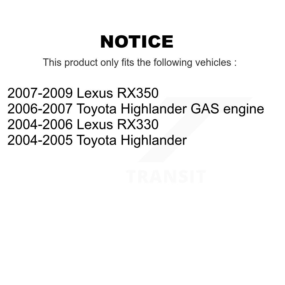 [Avant Intérieur] Extrémité de biellette de direction pour Lexus RX350 Toyota Highlander RX330 KTR-104861