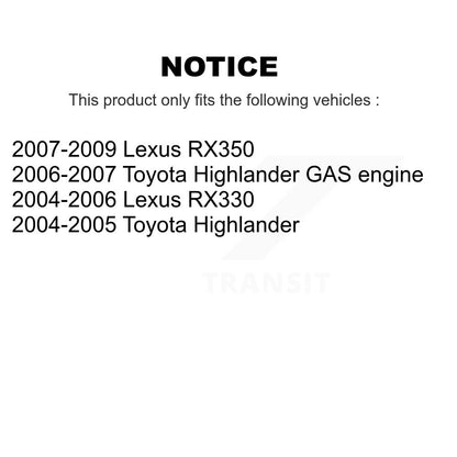 [Avant Intérieur] Extrémité de biellette de direction pour Lexus RX350 Toyota Highlander RX330 KTR-104861