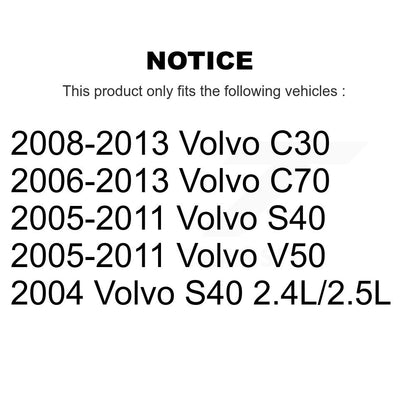 [Avant Intérieur] Extrémité de biellette de direction pour Volvo S40 C30 V50 C70 KTR-104879