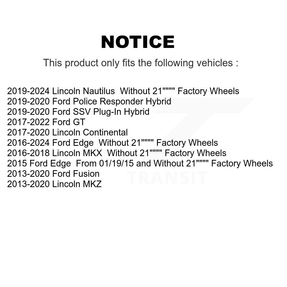 [Avant Intérieur] Extrémité de biellette de direction pour Ford Edge Fusion Lincoln Nautilus MKX MKZ Continental GT KTR-104883