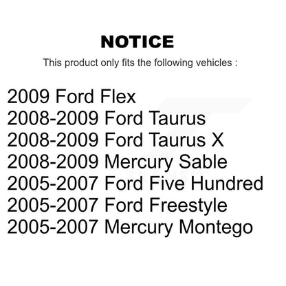 [Avant Intérieur] Extrémité de biellette de direction pour Ford Five Hundred Freestyle Flex Taurus X Mercury Sable KTR-104889