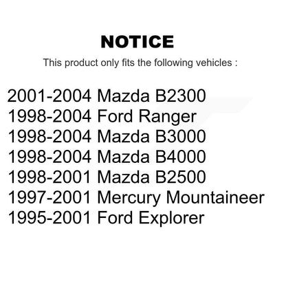 [Avant Intérieur] Extrémité de biellette de direction pour Ford Ranger Mazda Explorer B4000 B3000 B2300 B2500 KTR-104909