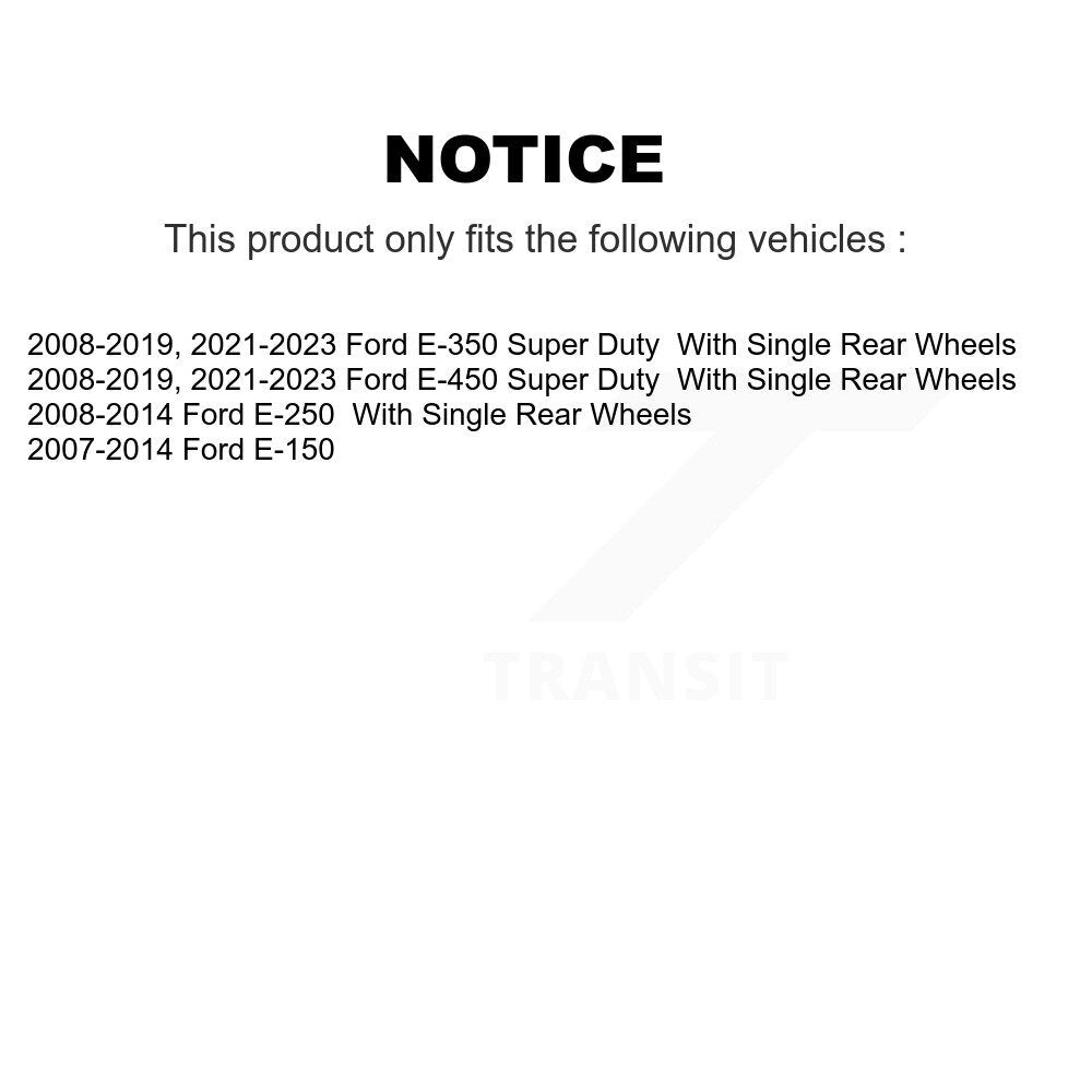 [Avant Intérieur] Extrémité de biellette de direction pour Ford E-350 Super Duty E-250 E-450 E-150 KTR-104945