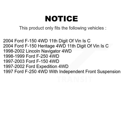 [Avant Intérieur] Extrémité de biellette de direction pour Ford F-150 Expedition F-250 Heritage Lincoln Navigator KTR-104950