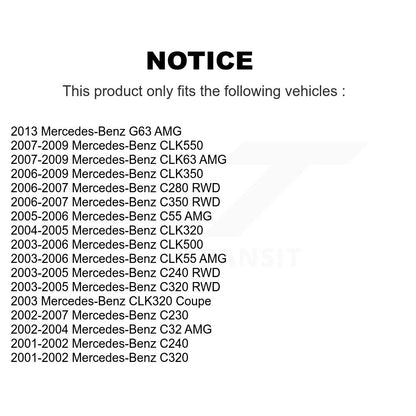 [Avant] Extrémité de biellette de direction pour Mercedes-Benz C230 C240 C280 CLK350 CLK320 C320 KTR-104969