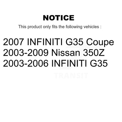 [Avant] Extrémité de biellette de direction pour INFINITI G35 Nissan 350Z KTR-104988